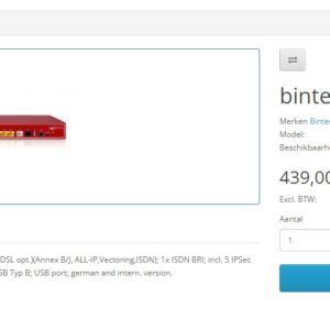 Bintec RS353J-4G / RS232bu+ AC-Eingangsspannung: 100–240 Typischer Stromverbrauch: 5 W WLAN-Router ISDN/DSL/WWAN 5-Port-Switch